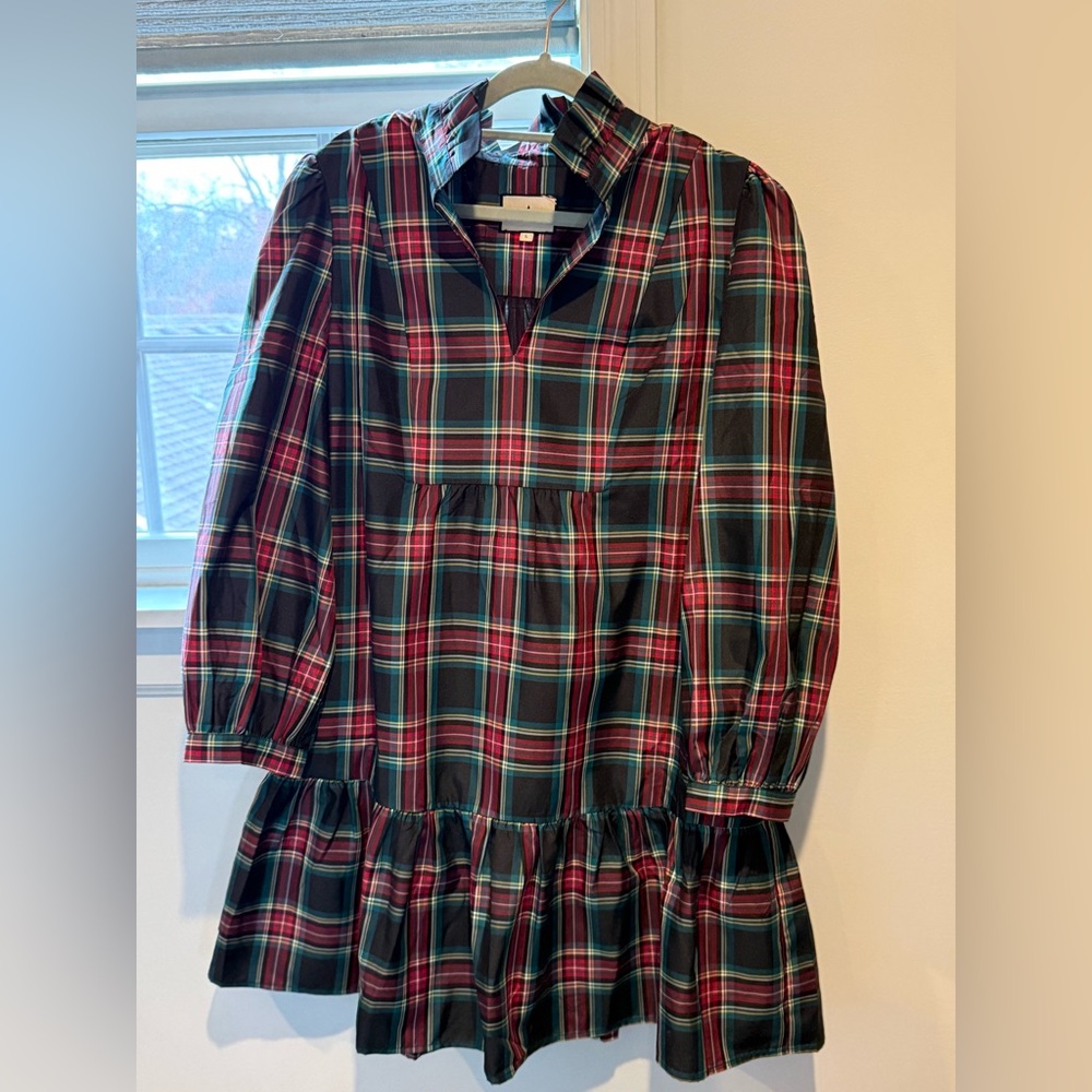 Tuckernuck Highland Tartan Palmerston dress size large